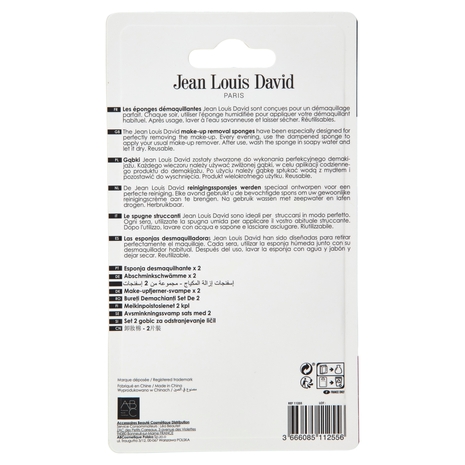 Jean Louis David Urban Beauty Spugne Struccanti 2 pz